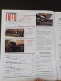 INFO Magazine Union Pacific Railroad 1993 January February Employee Loco Shop