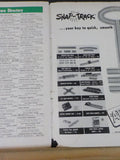 Model Trains 1957 July-September Summer Underpass Signaling project Control pane