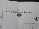 Map Texas Electric Railway Lot of 8 maps