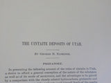 Uintaite (Gilsonite) Deposits of Utah, The by George Homans Eldridge