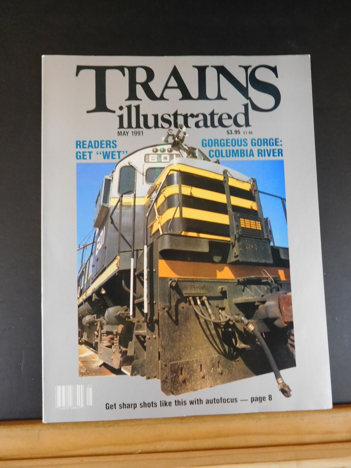 Trains Illustrated 1991 May Columbia River gorge Autofocus Photo colla ...
