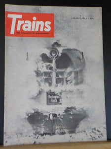 Trains Magazine 1964 January Our GM scrapbook pt 2 Switchbacks & Shays