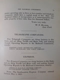 Annual Report Kentucky 1920-1921 Railroad Commission HArd Cover