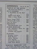 Railway Modeller 1957 December V8 # 86 Build a Loco Shed The East Coast Railway