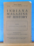 Indiana Magazine Of History 1925 June & sept Vol 21 #2 & #2