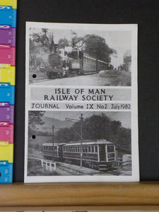 Isle of Man Railway Society Journal 1982 July Volume IX No.2