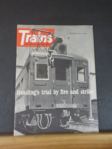 Trains Magazine 1963 October Reading's trial by fire & Striek C&LE red devils