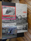 Ontario & Western O&W Calendar lot of 10 1987-1999 Not complete   WRITING