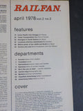 Railfan Magazine 1978 April Vol.2 #3 Kenova & Coal L&NW NL&G Motive power