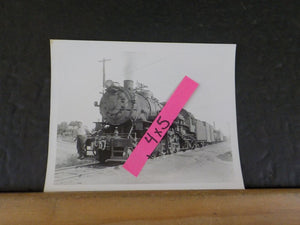 Photo Baltimore & Ohio Locomotive #4209 4X5 Black & White Hagerstown MD 1950