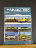 Mainline Modeler 1988 September N&W RS11 Painting Guide Milw ribbed box car EMD