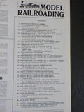 Model Railroading 1981 Summer Tunnel motor deisel Loads for flat cars Box cars