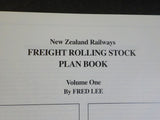 New Zealand Railways Freight Rolling Stock Plan Book Volume 1 by Fred Lee SoftCo
