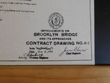 Map Improvements on Brooklyn Bridge and Its Approaches Contract Drawing No. A-1