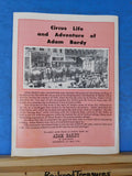 Bandwagon 1990 January February Circus Magazine Maynard Bros Clyde Beatty