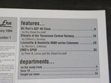 Diesel Era Magazine 1994 January February BC Rail's GEF 40 class, Diesels