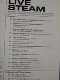 Live Steam Magazine 1984 Oct Steam Locomotive Construction Steamboat whistle