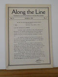 Along the Line 1929 March New York New Haven & Hartford Employee Magazine