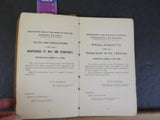 FERROCARRIL SUD PACIFICO DE MEXICO Rules & Regulations 1909 Missing pg 94-97