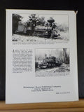 Logging Railroads of South Carolina by Thomas Fetters w dust jacket
