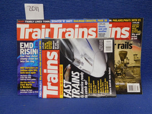 Trains Magazine Complete Year 2011 12 issues