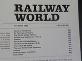 Railway World 1968 October Vol 29 No 341 St. Pancras centenary Worth Valley Ry