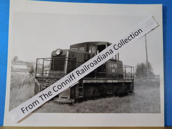 Photo Louisiana & Pine Bluff 8 X 10 Black & white & White L&PB