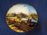 Plate Flying Scotsman Nicols Trudgian Train Railroad  plate  p0984