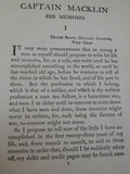 Captain Macklin, His Memoirs by Richard Harding Davis