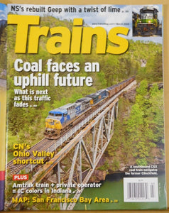 Trains Magazine 2016 March Coal faces an uphill future