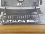 Rollsign Magazine of New England Transit News 1988 May June Lowell Park Trolley