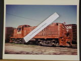 Photo Gulf Mobile & Ohio Locomotive #1509 Okolona Miss   8X10 Color GM&O