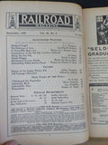 Railroad Magazine 1940 November NS W&LE Java 3 mi line Hotshot Freight