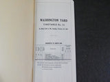 Pennsylvania Railroad Employee Timetable Chesapeake Region Washington Yard #15