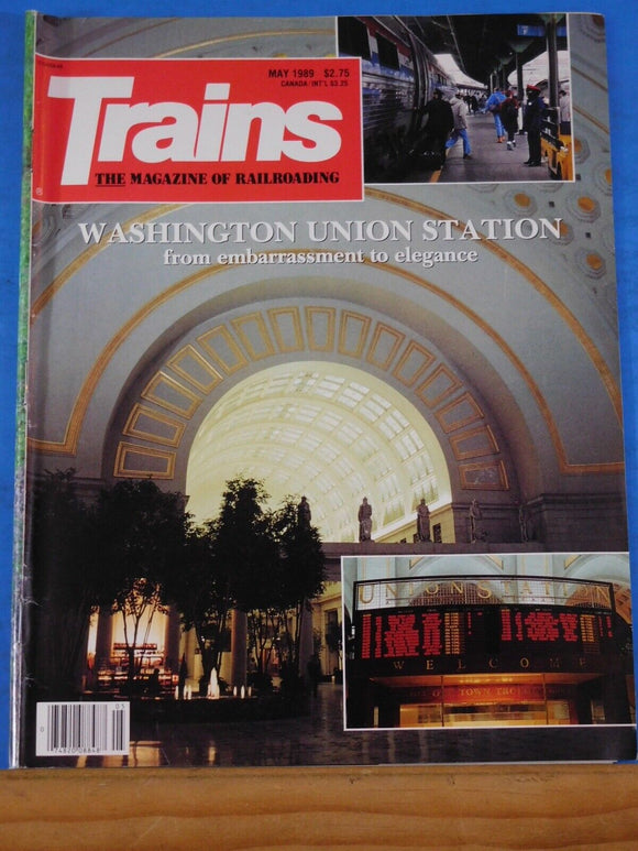 Trains Magazine 1989 May Washington Union Station