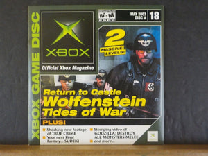 Official Xbox Magazine Demo Disc #18 May 2003 Return to Castle Wolfenstein Tides