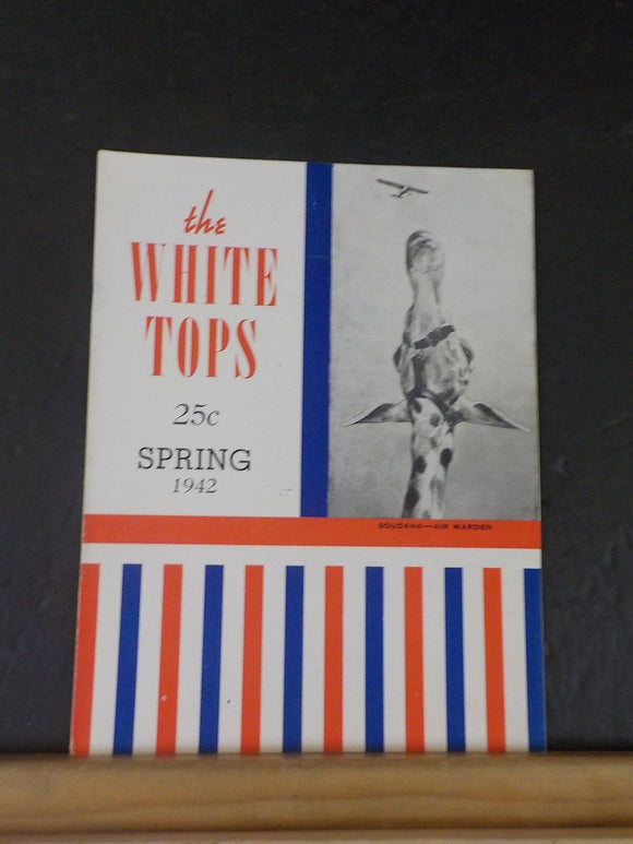 White Tops Circus Magazine 1942 April May Spring With Dick Lewis in Clown Alley