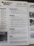 Railroad Model Craftsman Magazine 1986 January Weathering Pulpwood cars Track im