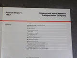 Chicago and North Western Transportation Company Annual Report 1982