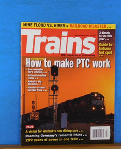 Trains Magazine 2018 July How to make PTC work Amtrak dining car vision