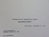 Southern Pacific Transportation Co Superintendents Special Notices San Antonio