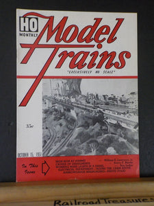 HO Monthly Model Trains 1951 October HO Scale Causes of derailments Mars Lights