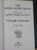 Maine Scenic Route Sandy River and Rangeley Lakes Railroad Crittenden 2 MAPS