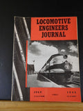 Locomotive Engineers Journal 1945 July Employee Magazine D day to VE Day