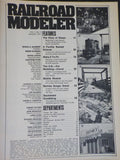 Railroad Modeler 1977 January  Cattle pens History of stm locs  Split cover edge