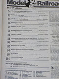 Model Railroader Magazine 1984 July Model this interlocking tower & station Pask