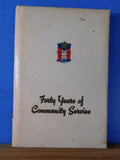 Forty Years of Community Service Story of Karl Hoblitzelle Interstate Theatres