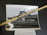 Photo Baltimore & Ohio Yard Office 8 x 10          Damage left corner