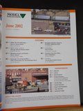 Model Railroading 2002 June Passenger facilities BNSF Fall RIver subdivision Sou
