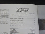 Locomotive Quarterly 1992 Summer Vol 15 #4 Logging NYC K-3 Pacific RG 4-6-2